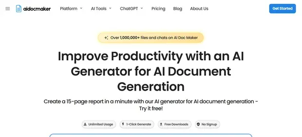 AI Doc Maker preview