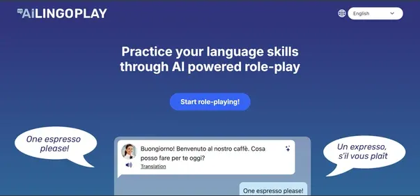 AI LingoPlay preview