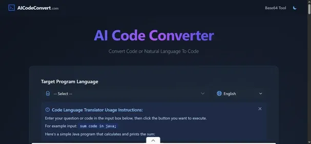 AICODECONVERT preview