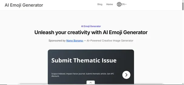 AI Emoji Generator preview