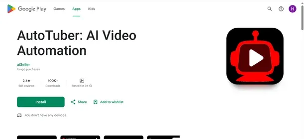 AUTOTUBER: AI VIDEO AUTOMATION preview