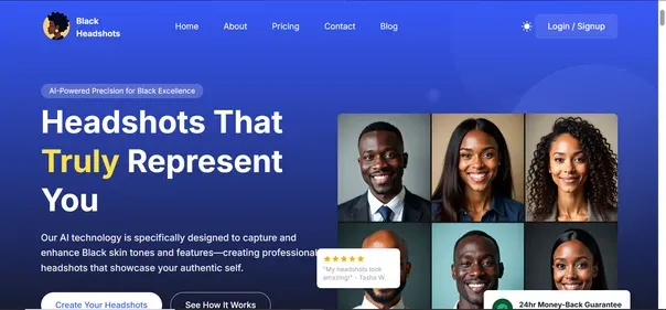 BlackHeadshots preview