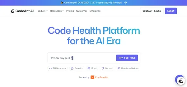 CODEANT AI preview