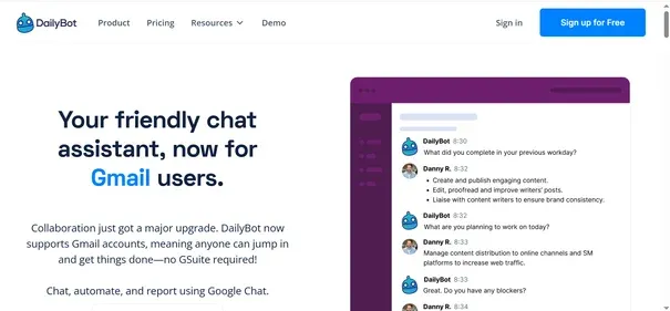 DAILYBOT GMAIL preview