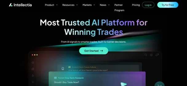 Intellectia AI preview