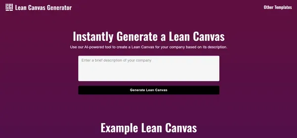 LEANCANVAS BUSINESS preview