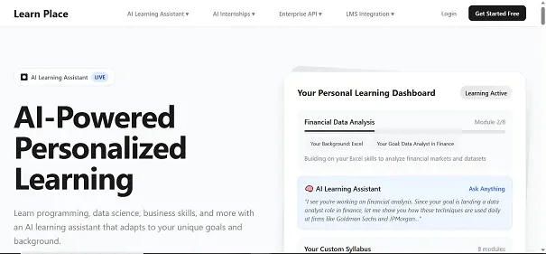 Learn Place AI preview