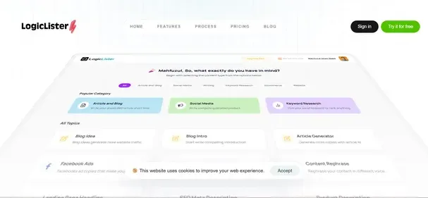 Logic Lister AI preview