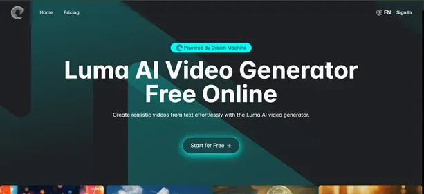 Luma AI preview