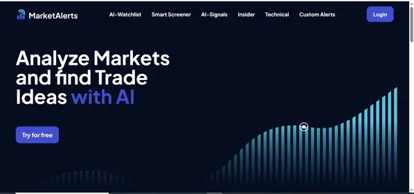 Market Alerts AI preview