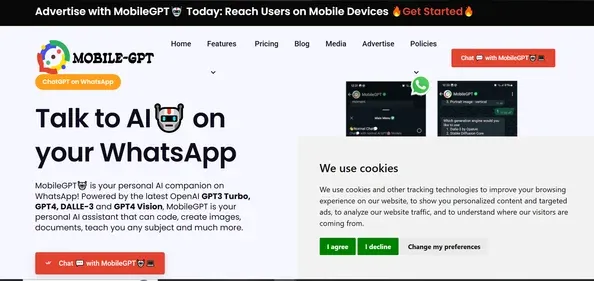 MOBILE-GPT IO preview