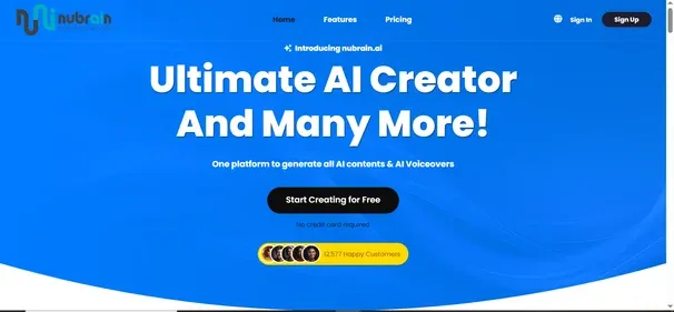 NUBRAIN AI preview