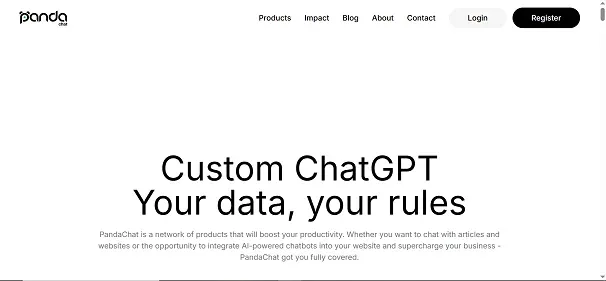 PANDACHAT AI preview