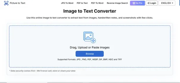Picturetotext Info preview