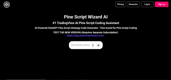 Pine Script Wizard preview