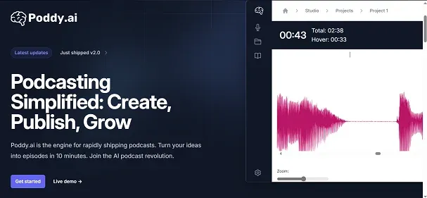 PODDY AI preview