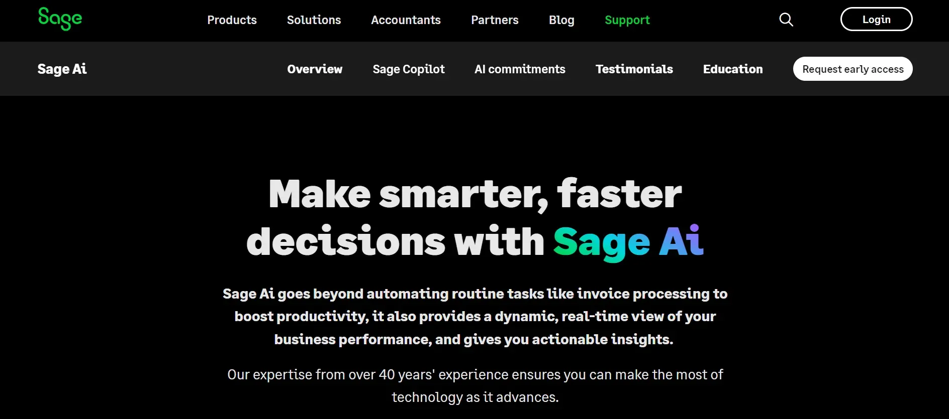 Sage AI preview