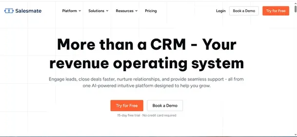 Salesmate IO preview