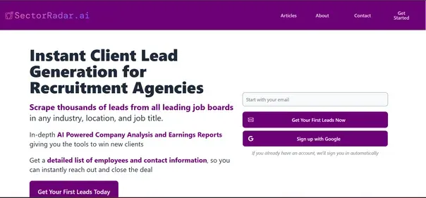 Sector Radar preview