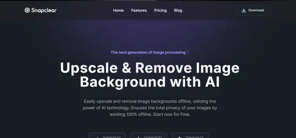 Snapclear App preview