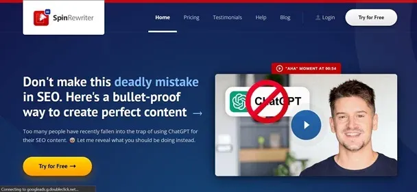 Spin Rewriter preview