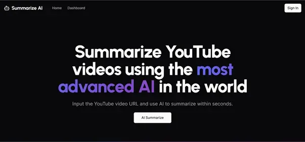 Summarize AI preview