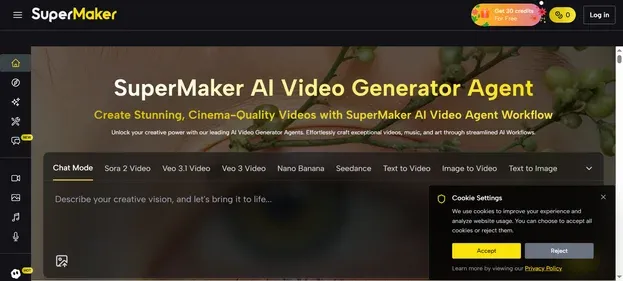 SUPERMAKER AI preview