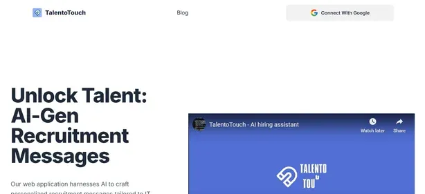 TalentoTouch preview