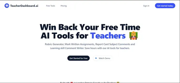 TeacherDashboard preview