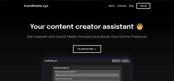 TRENDMATE XYZ preview