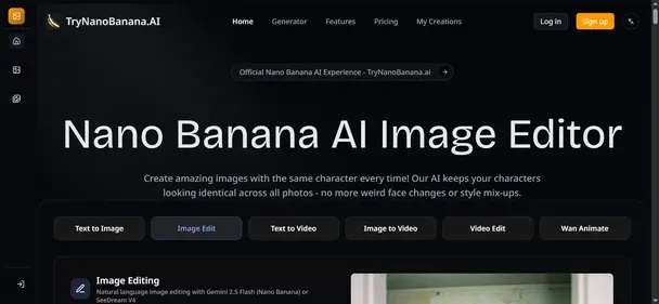 Trynanobanana AI preview