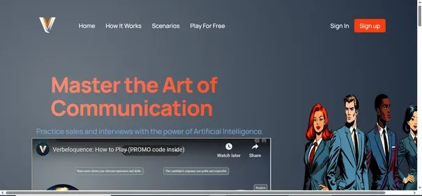 VERBELOQUENCE AI preview