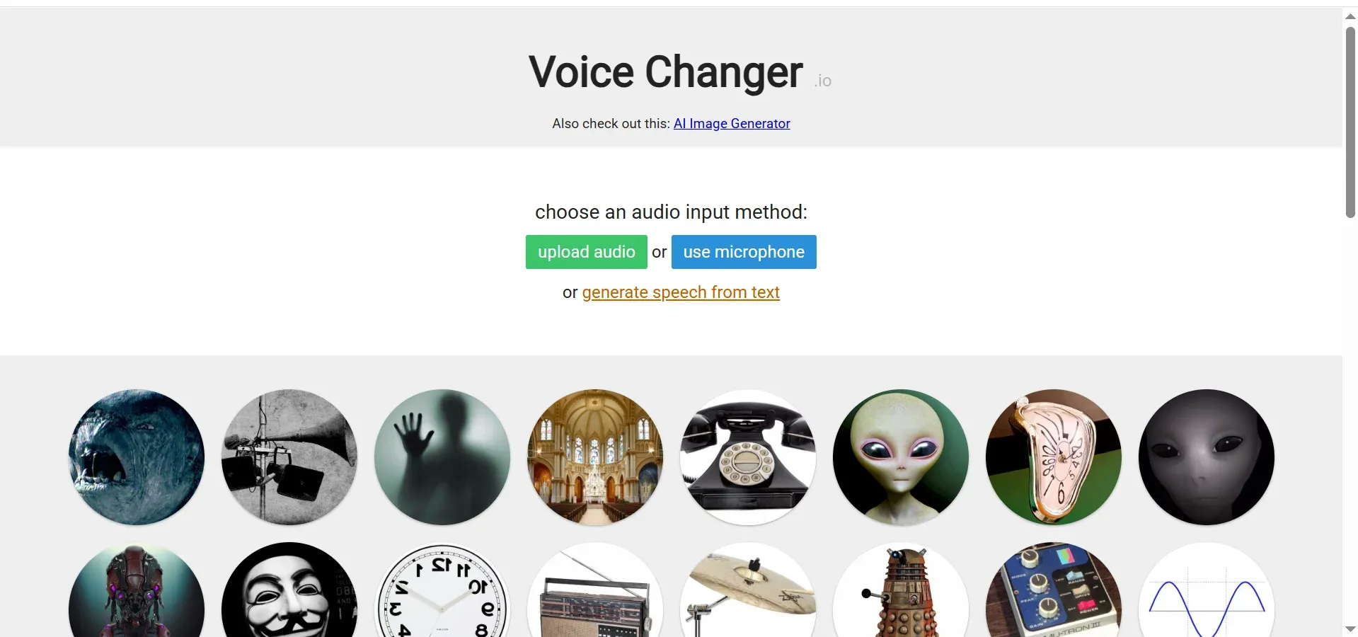 Voice Changer preview