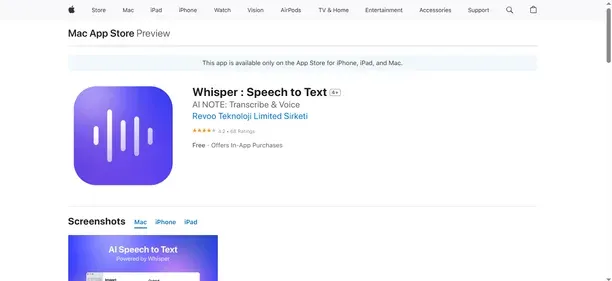Whisper: Speech to Text preview