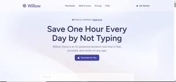 WILLOW VOICE preview